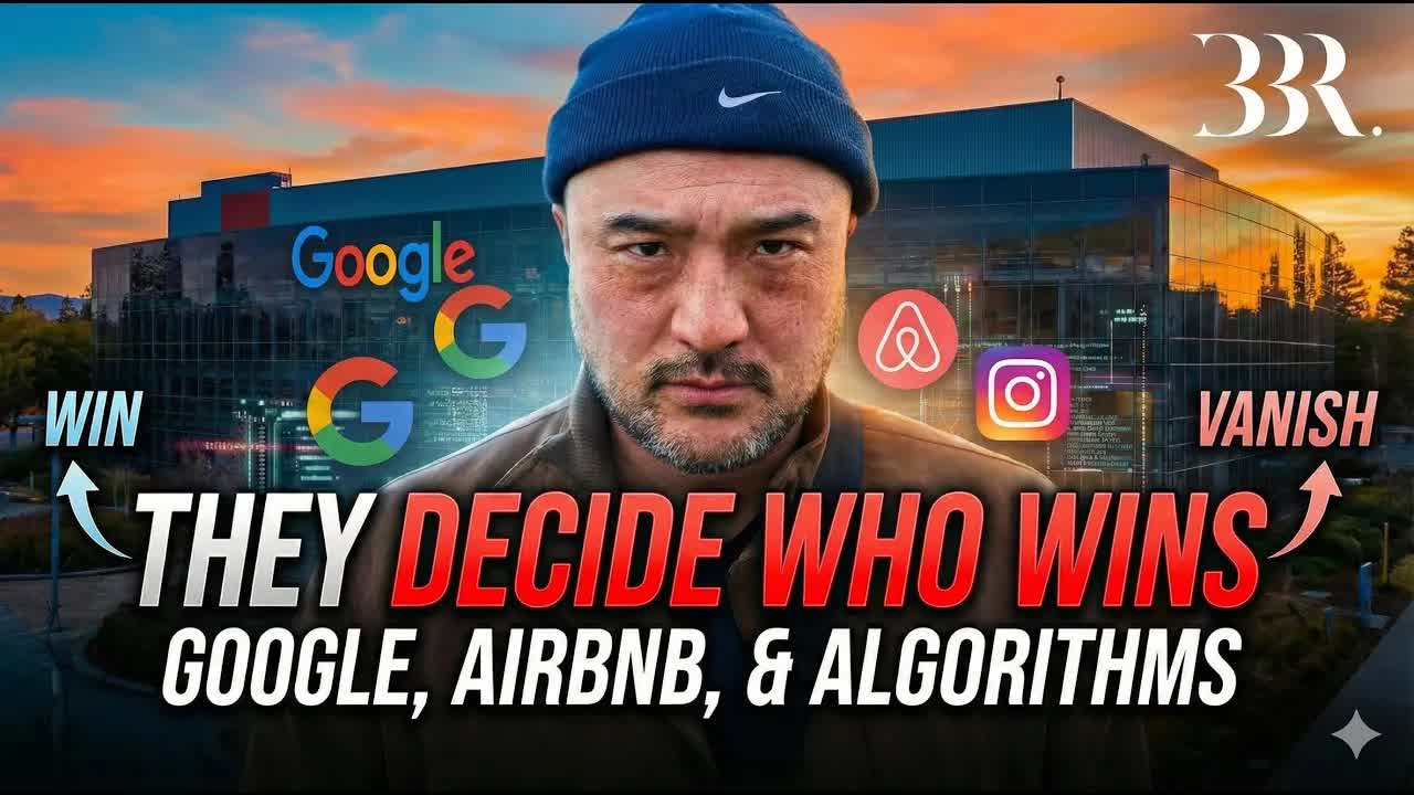 Thumbnail for How Google, Airbnb, and Algorithms Really Decide Who Wins (And Who Disappears) | BBR Special Episode